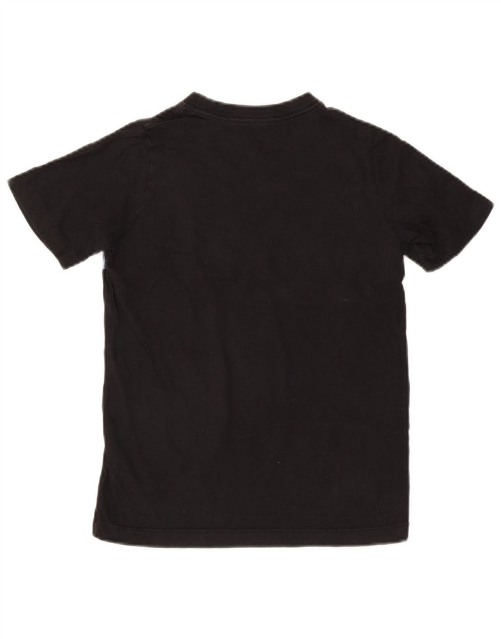 Nike Boys Graphic T-Shirt Top 10-11 Years Medium Black Geometric Cotton