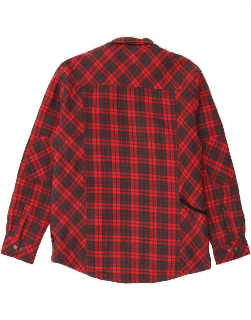 DIADORA Mens Lumberjack Flannel Shirt XL Red Check Cotton Vintage Diadora and Second-Hand Diadora from Messina Hembry 