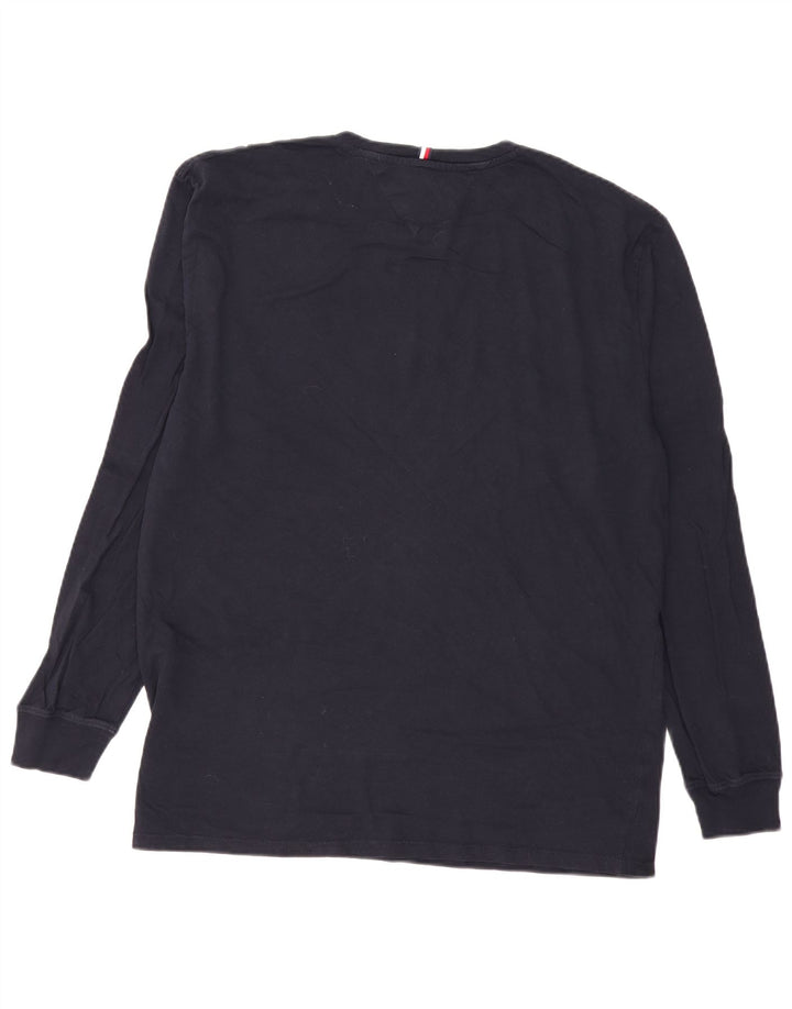 Tommy Hilfiger Mens Top Long Sleeve XL Navy Blue