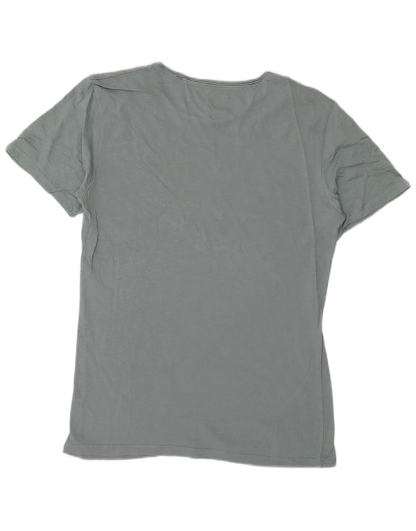 Zara Mens T-Shirt Top Small Grey