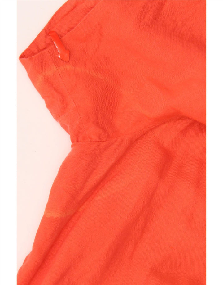 Luisa Spagnoli Womens Shift Dress IT 48 XL Orange