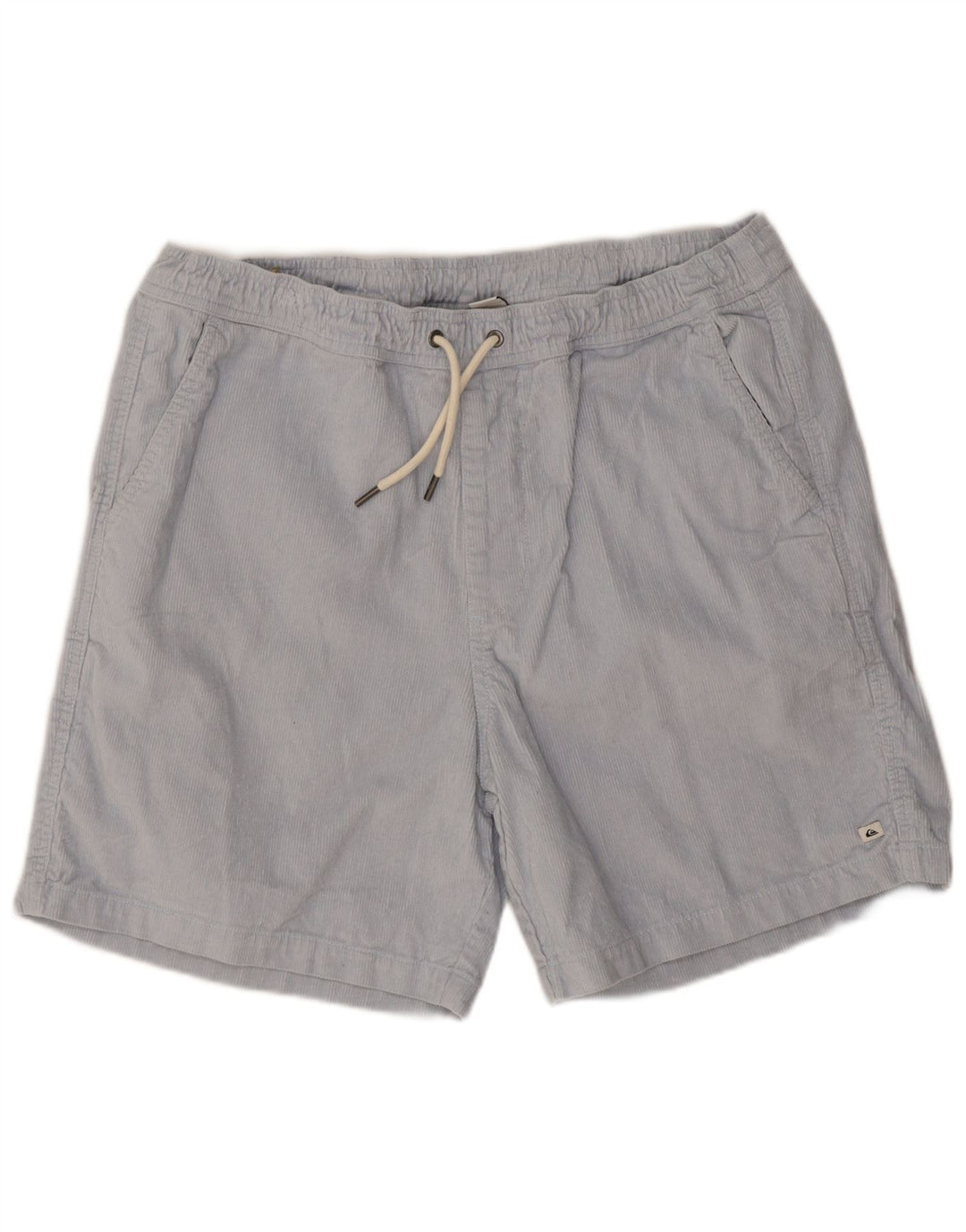 Quiksilver Mens Corduroy Shorts Medium W32 Blue Cotton