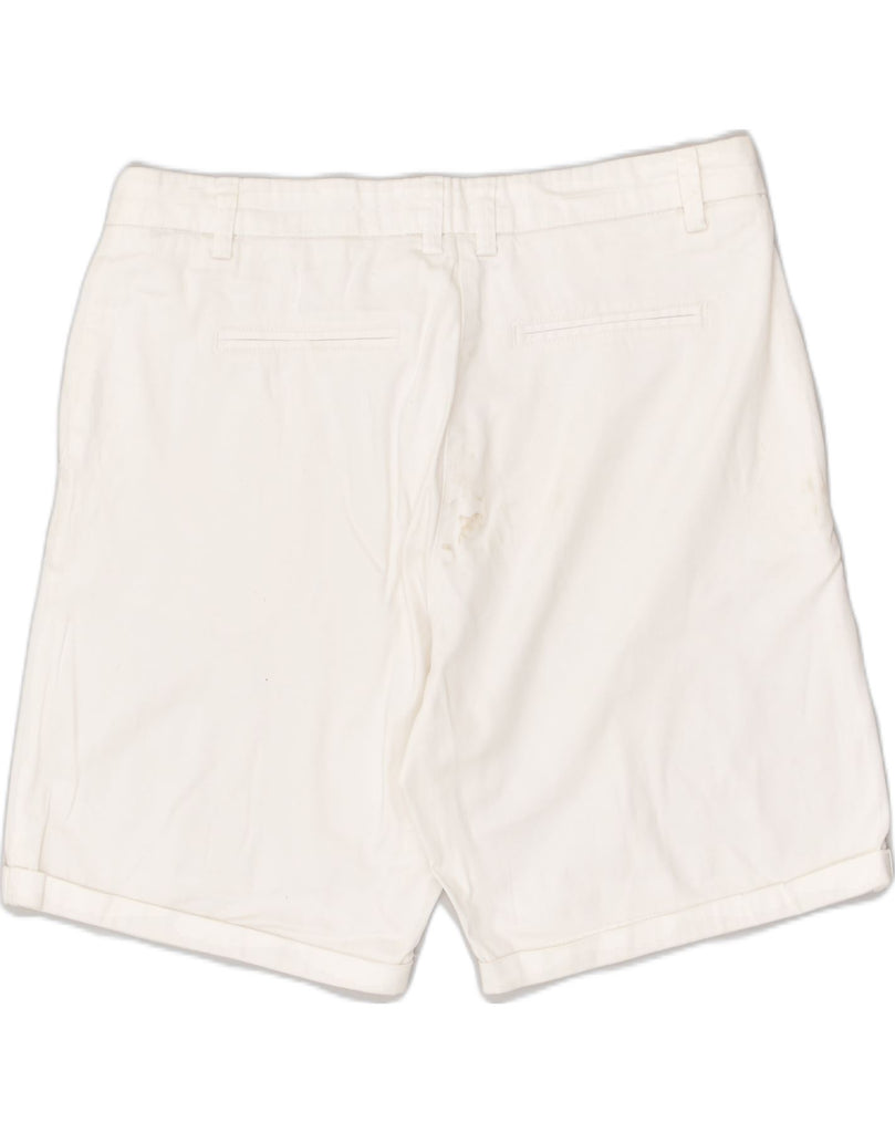 DACK'S Womens Chino Shorts EU 44 XL W36 White Cotton | Vintage Dack's | Thrift | Second-Hand Dack's | Used Clothing | Messina Hembry 