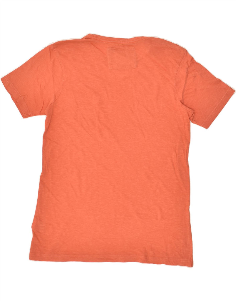 QUIKSILVER Boys T-Shirt Top 13-14 Years Orange Flecked | Vintage Quiksilver | Thrift | Second-Hand Quiksilver | Used Clothing | Messina Hembry 