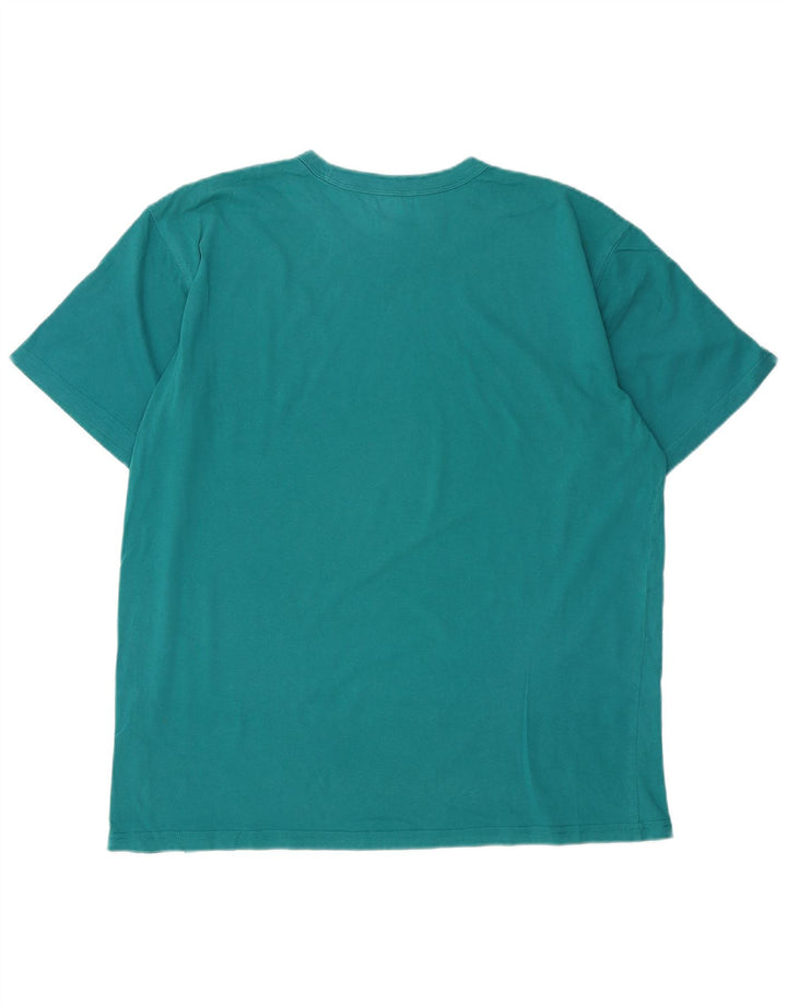 DICKIES Mens Graphic T-Shirt Top XL Turquoise