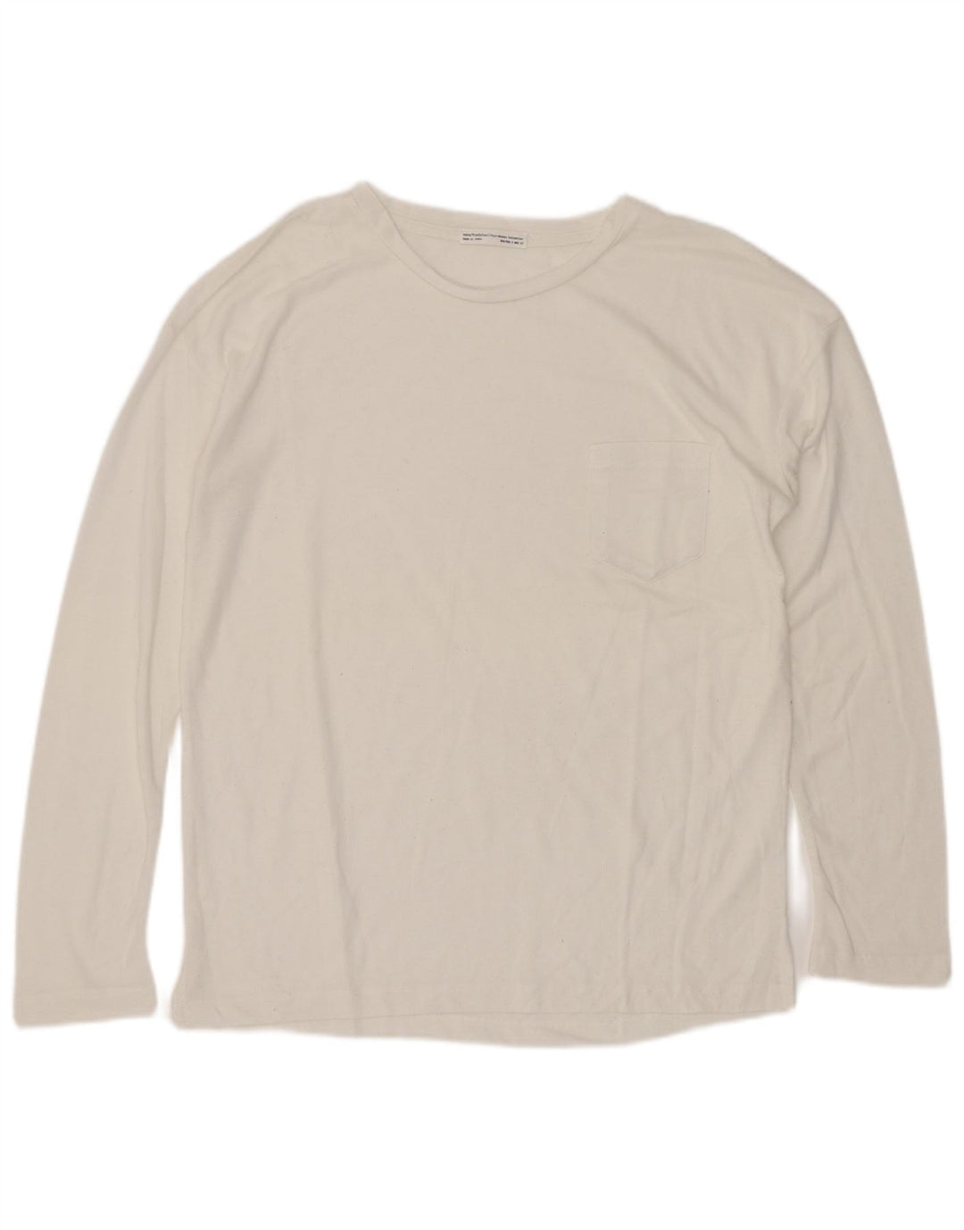 Zara Womens Trafaluc Top Long Sleeve UK 10 Small White