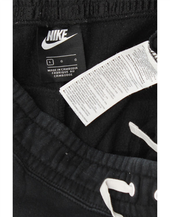 Nike Mens Tracksuit Trousers Joggers Large Navy Blue Cotton