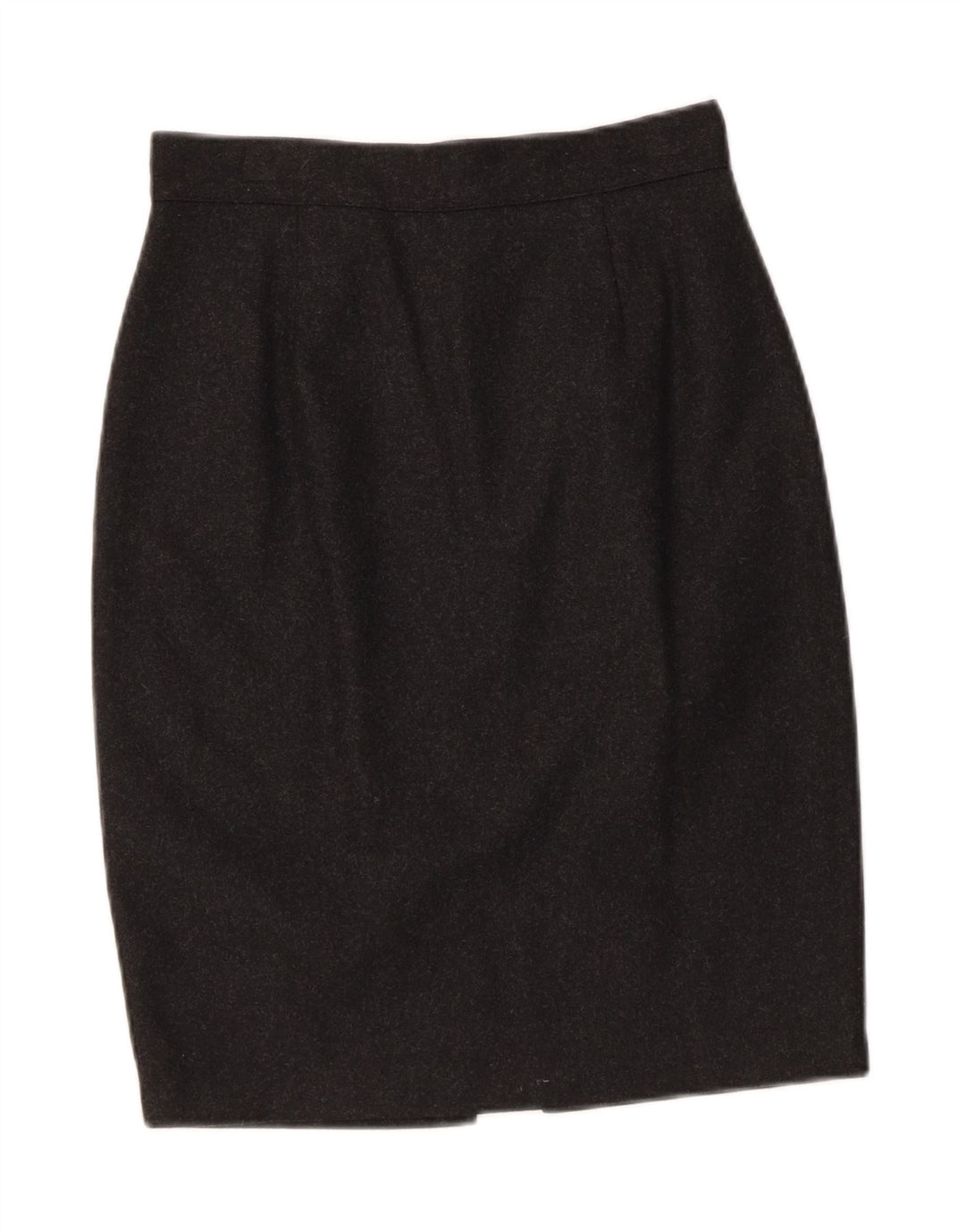 BENETTON Womens Pencil Skirt IT 42 Medium W26  Grey Wool Vintage Benetton and Second-Hand Benetton from Messina Hembry 