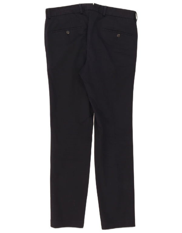 Joop Womens High Waist Slim Chino Trousers IT 48 XL W36 L31 Navy Blue