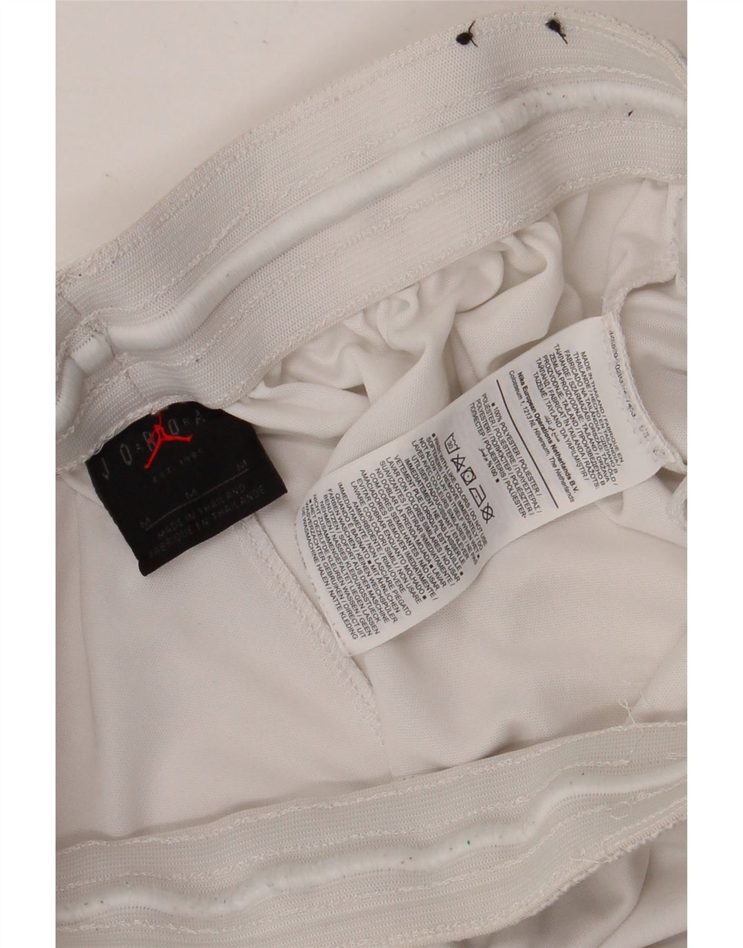 Jordan Mens Sport Shorts Medium  White Colourblock Polyester