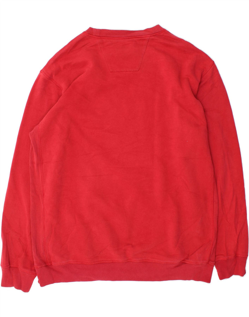 NAUTICA Mens Sweatshirt Jumper 2XL Red Cotton Vintage Nautica and Second-Hand Nautica from Messina Hembry 