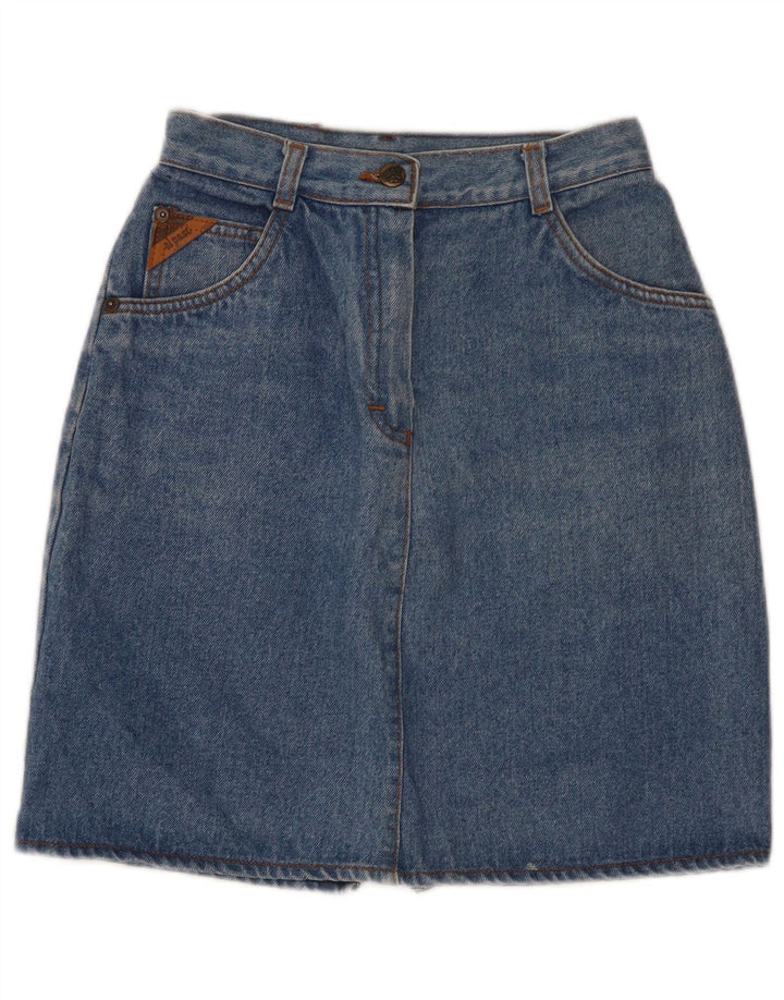 El Paso Womens Denim Skirt W24 XS Blue