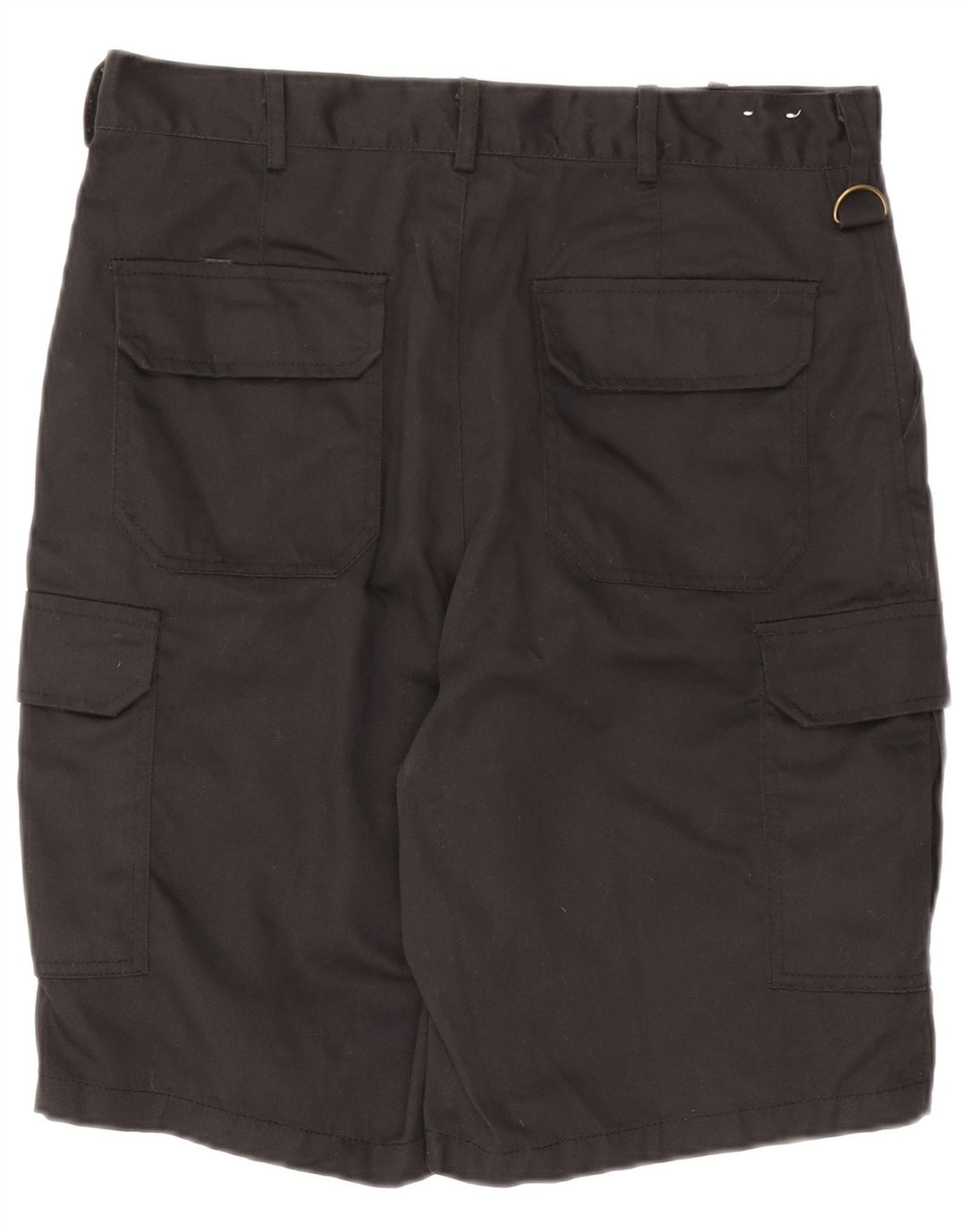 DICKIES Mens Cargo Shorts W34 Large Black Polyester