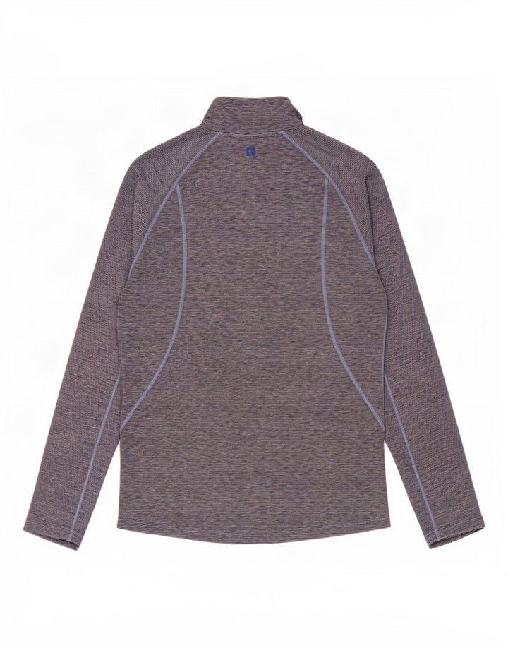 Mountain Warehouse Womens Tracksuit Top Jacket UK 10 Small Grey Flecked