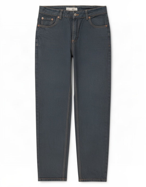 Topshop Womens Mom Tapered Jeans W26 L30 Blue Cotton