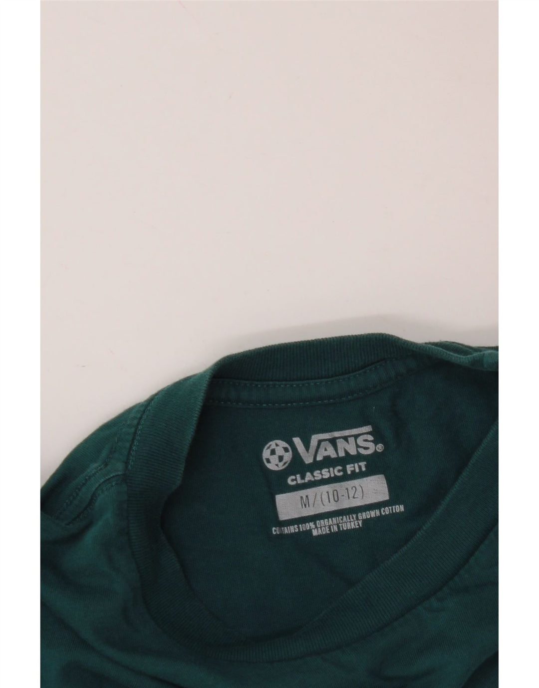 VANS Boys Classic Fit Graphic T-Shirt Top 10-11 Years Medium Blue