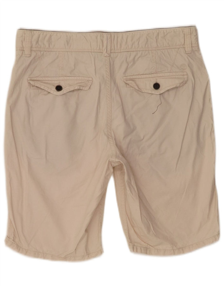 TIMBERLAND Mens Earthkeepers Chino Shorts W30 Medium  Beige Cotton