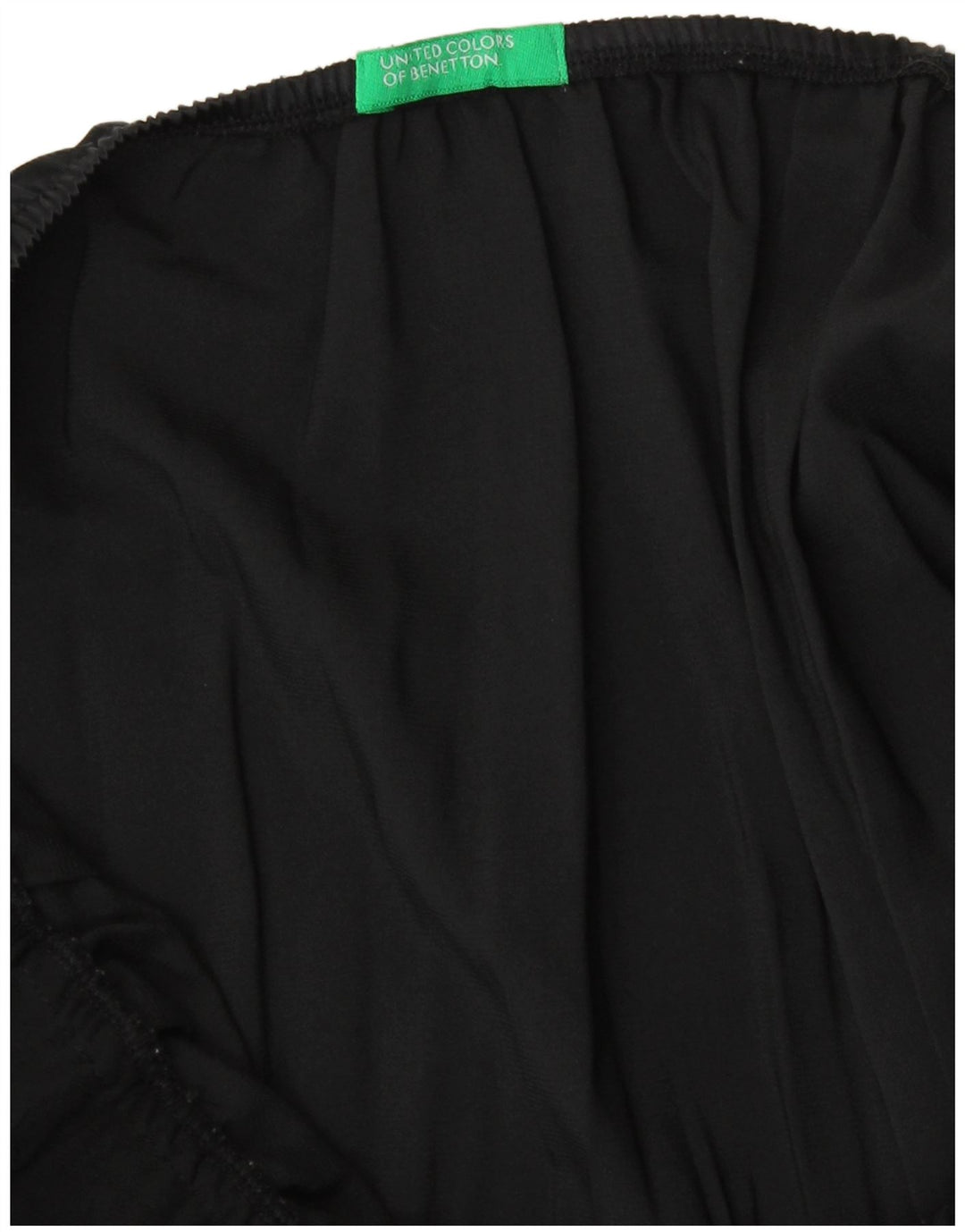 Benetton Womens Cami Top UK 12 Medium Black