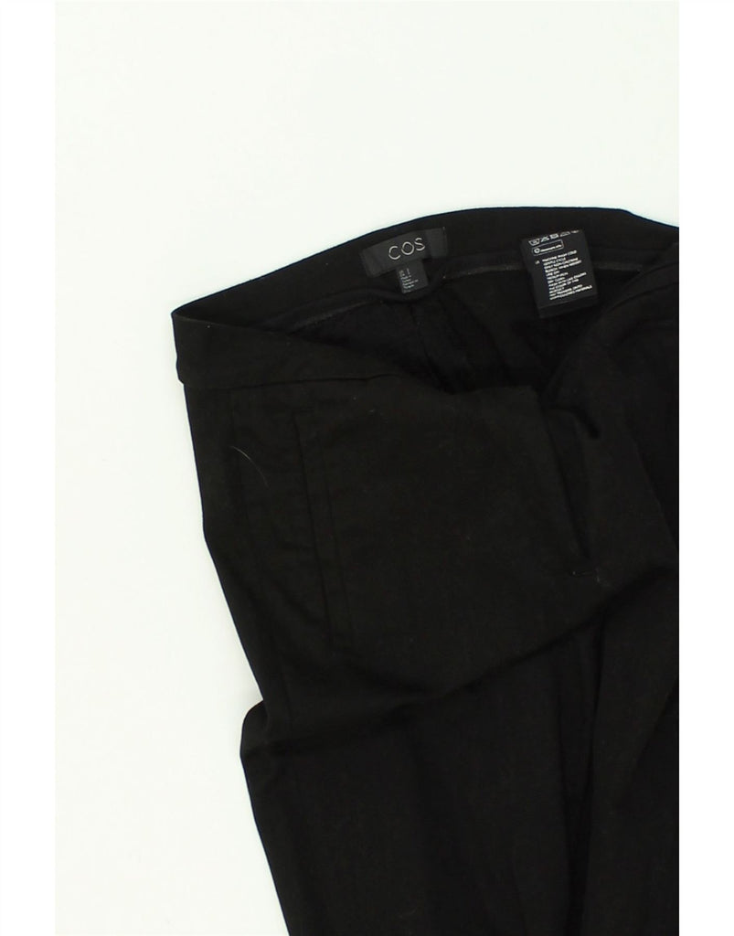 COS Womens Skinny Suit Trousers US 2 XS W26 L27 Black Cotton | Vintage Cos | Thrift | Second-Hand Cos | Used Clothing | Messina Hembry 