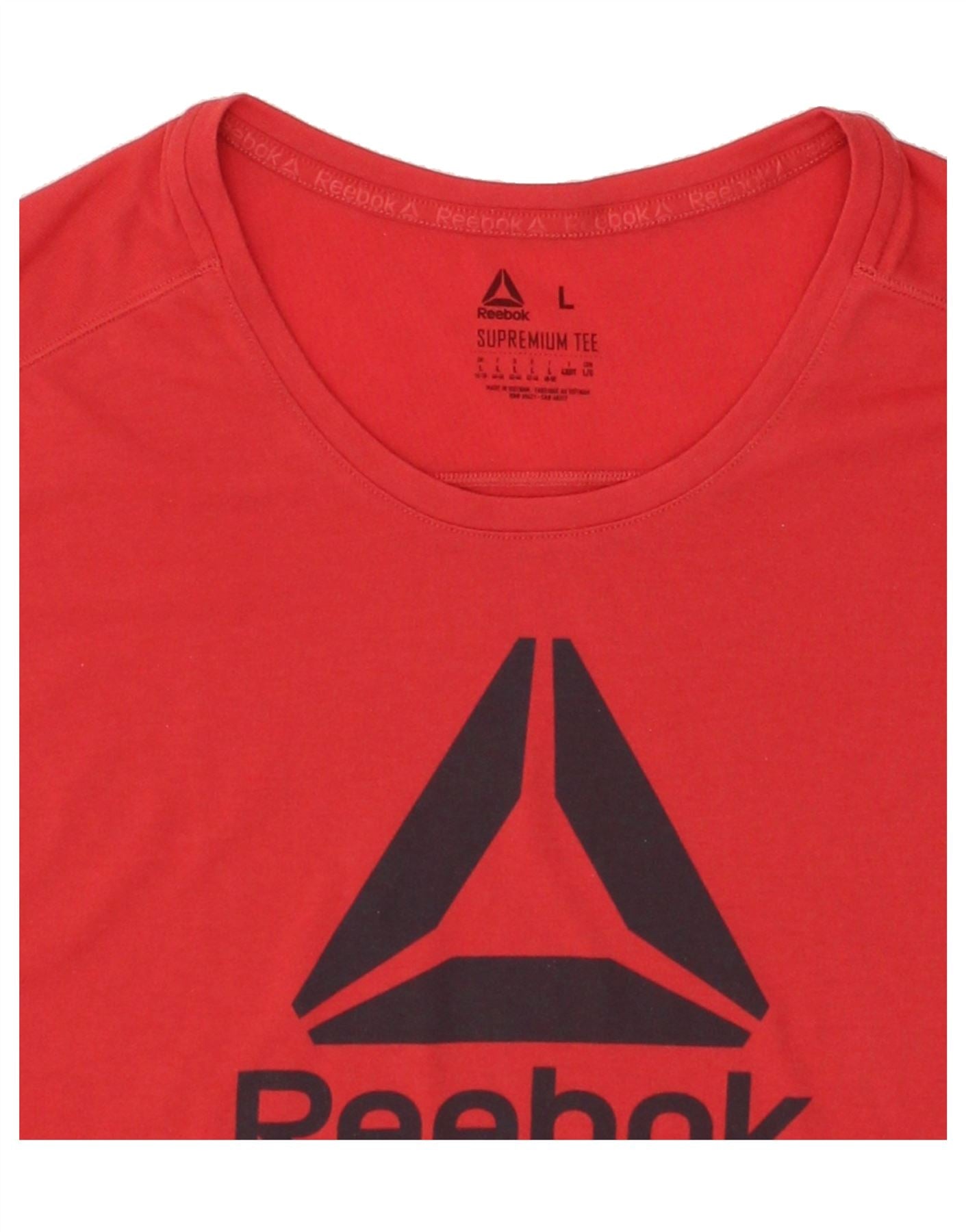 Reebok t shop shirt womens red