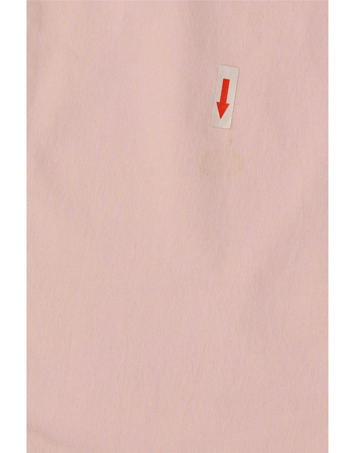 Just Cavalli Womens Straight Jeans W29 L31 Pink Cotton