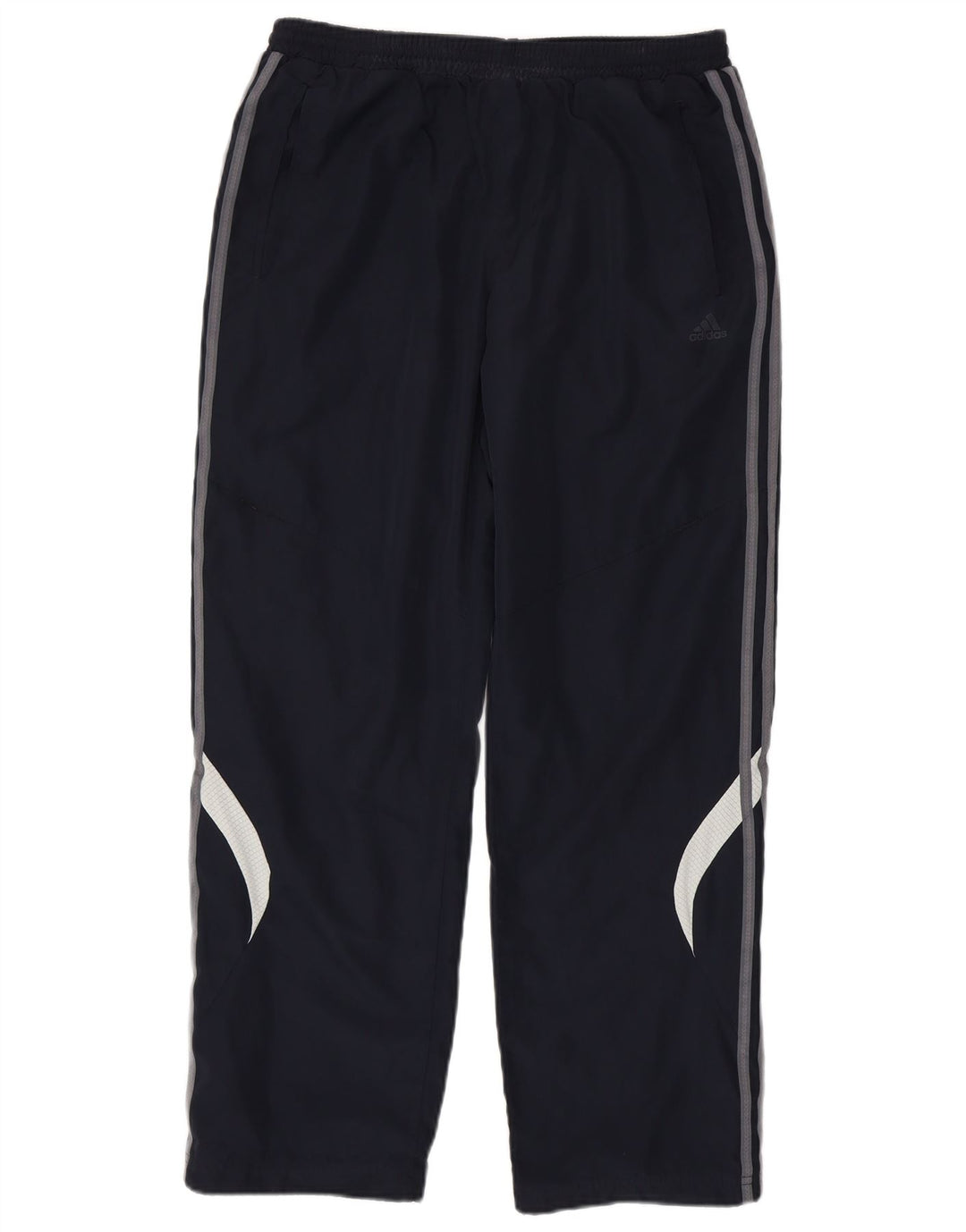ADIDAS Mens Clima 365 Tracksuit Trousers Medium  Navy Blue Colourblock