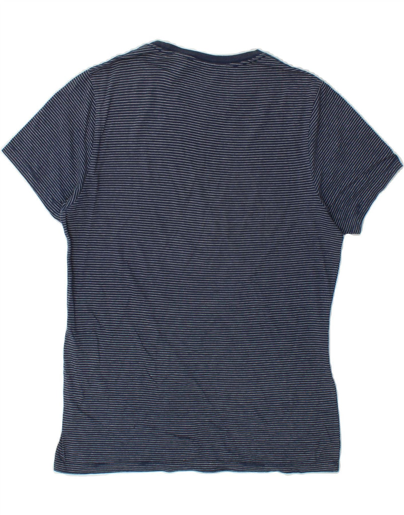 LEVI'S Mens T-Shirt Top Small Navy Blue Striped Vintage Levi's and Second-Hand Levi's from Messina Hembry 