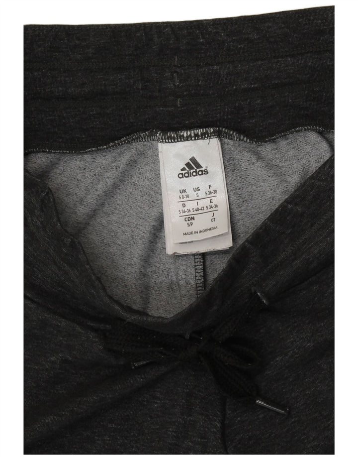 ADIDAS Womens Climalite Tracksuit Trousers Joggers UK 8/10 Small  Grey