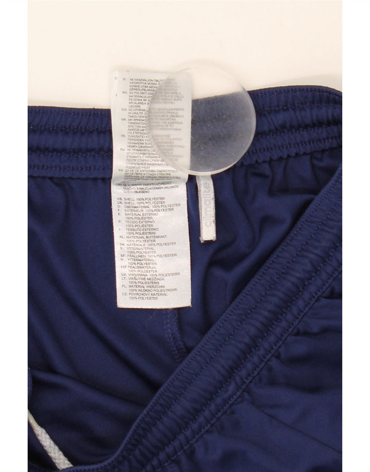 Adidas Mens Climalite Sport Shorts Small Navy Blue Colourblock Polyester