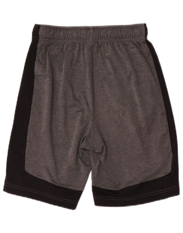 Nike Boys Dri Fit Sport Shorts 11-12 Years Medium Grey Colourblock