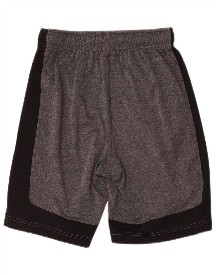 Nike Boys Dri Fit Sport Shorts 11-12 Years Medium Grey Colourblock