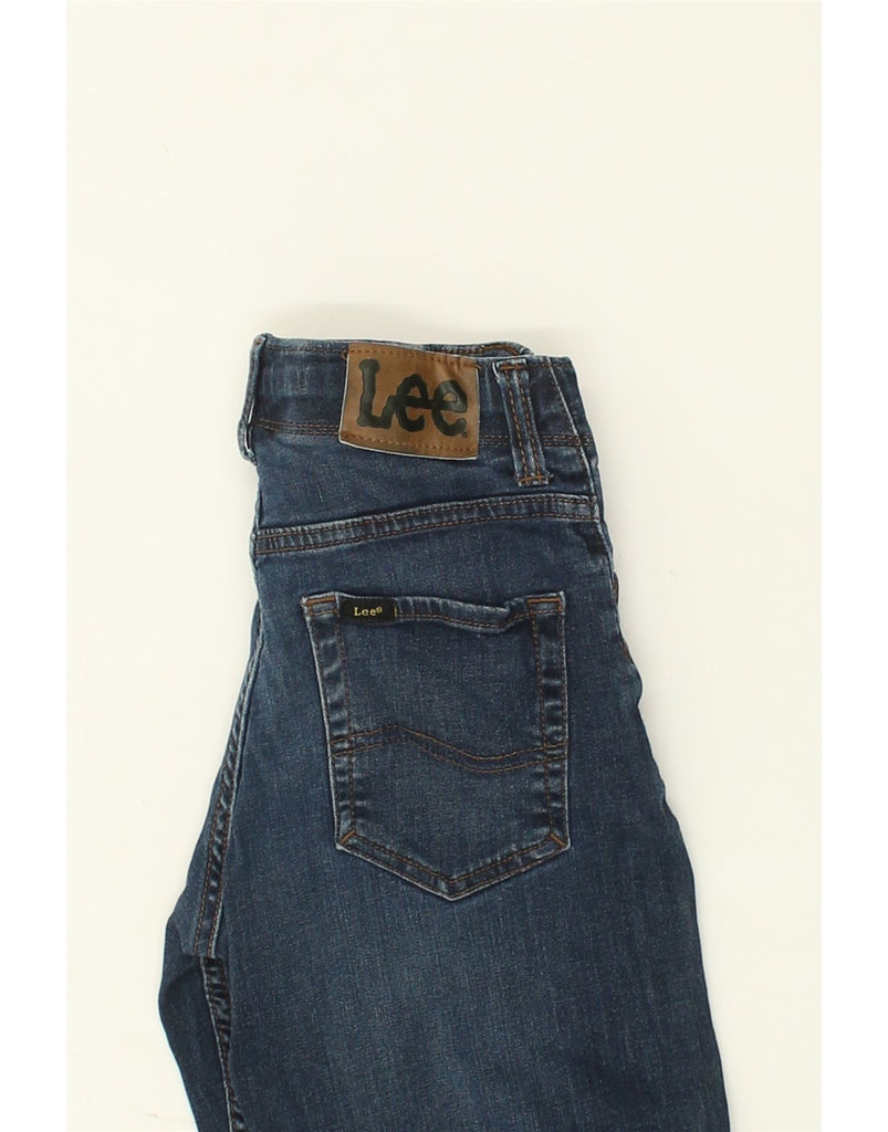 LEE Boys Extreme Comfort Straight Jeans 11-12 Years Small W24 L26 Blue | Vintage Lee | Thrift | Second-Hand Lee | Used Clothing | Messina Hembry 