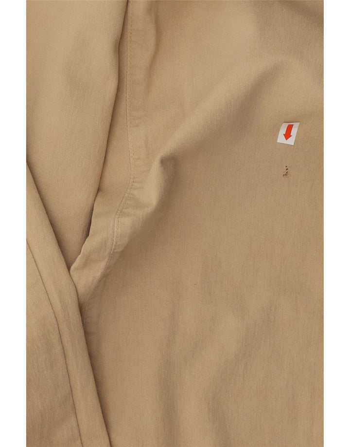 BYBLOS Womens Straight Casual Trousers W31 L25 Beige Cotton