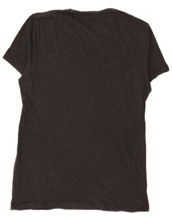 JACK WILLS Mens T-Shirt Top Small Grey Cotton