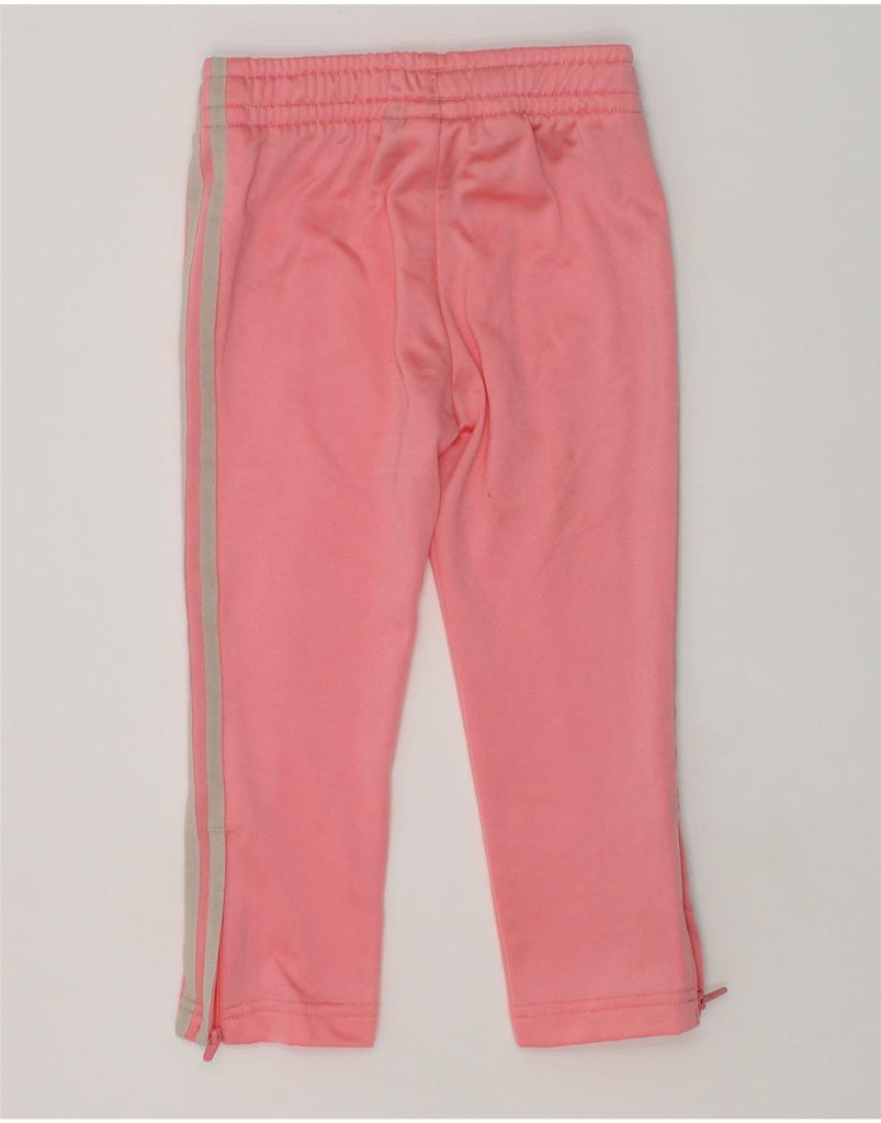 ADIDAS Girls Tracksuit Trousers 2-3 Years Pink Polyester | Vintage Adidas | Thrift | Second-Hand Adidas | Used Clothing | Messina Hembry 