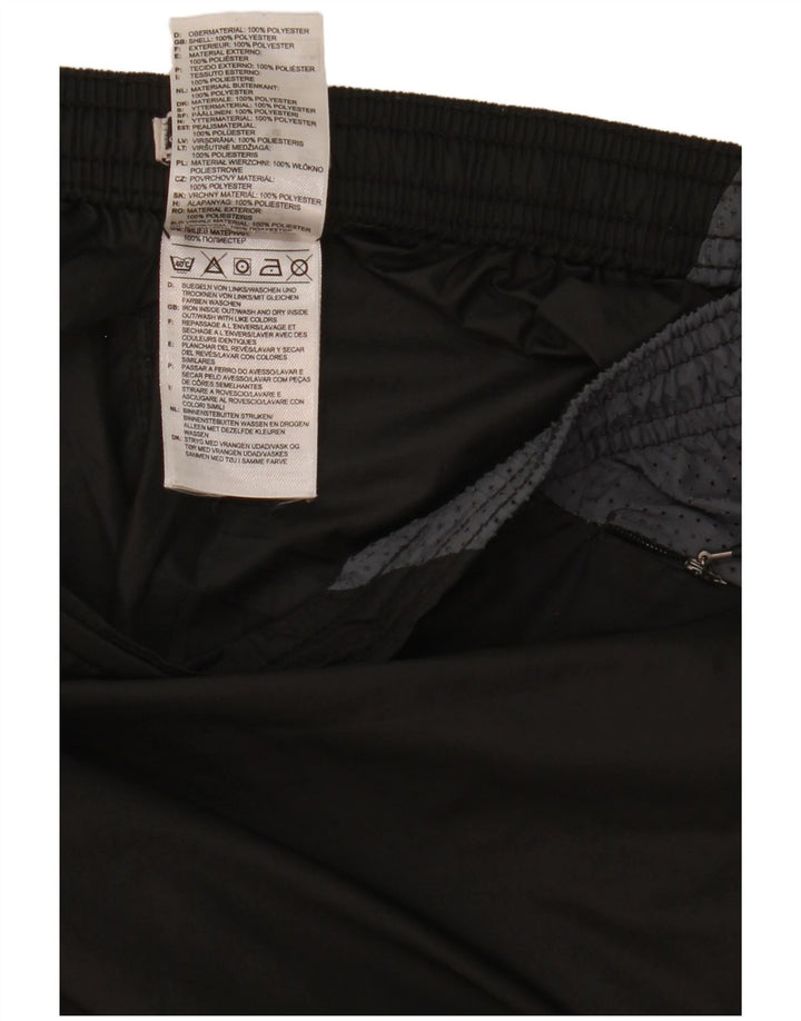 Adidas Mens Supernova Waterproof Trousers Large Black Colourblock Polyester
