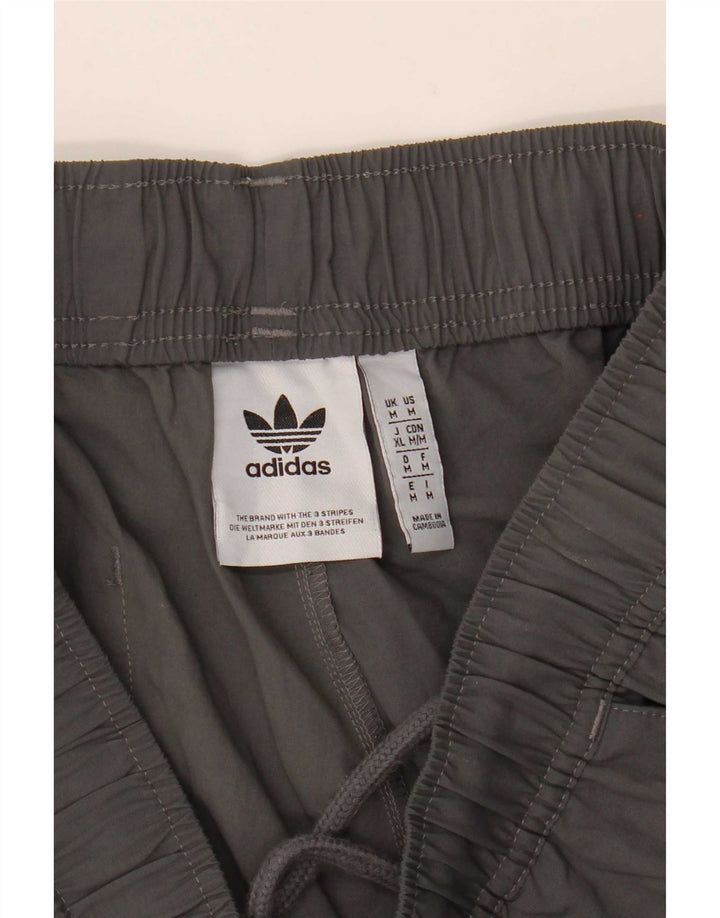 Adidas Mens Cargo Tracksuit Trousers Joggers Medium Grey Polyamide