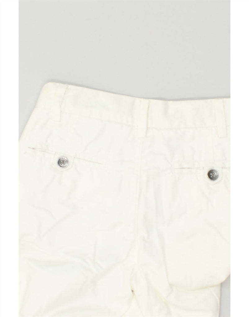 MARINA MILITARE Girls Straight Chino Trousers 5-6 Years W22 L23 White | Vintage Marina Militare | Thrift | Second-Hand Marina Militare | Used Clothing | Messina Hembry 