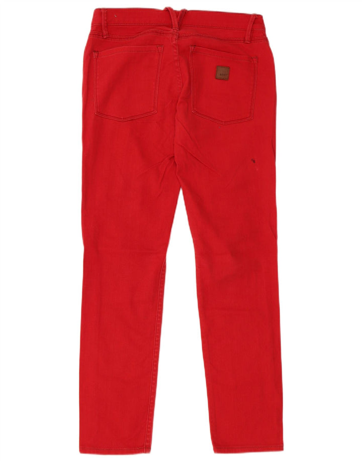 Roxy Womens Skinny Jeans US 8 Medium W28 L27 Red Cotton