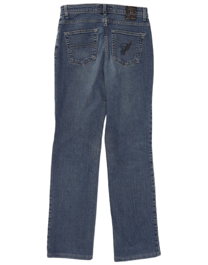 Trussardi Womens Straight Jeans W28 L30 Blue