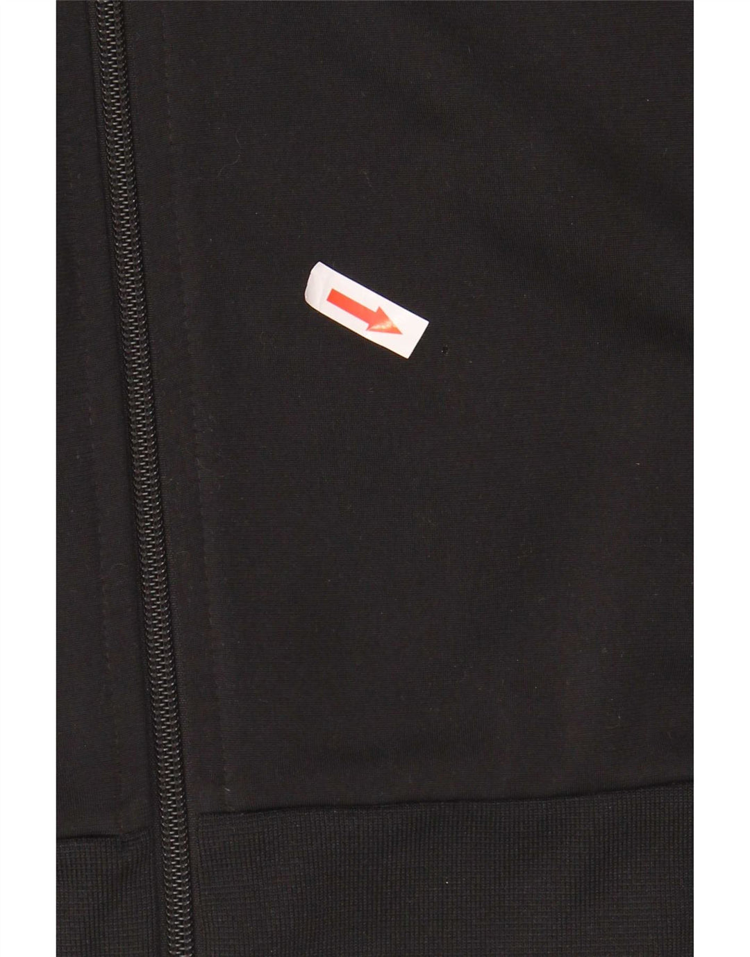 Adidas Mens Tracksuit Top Jacket Large Black Polyester
