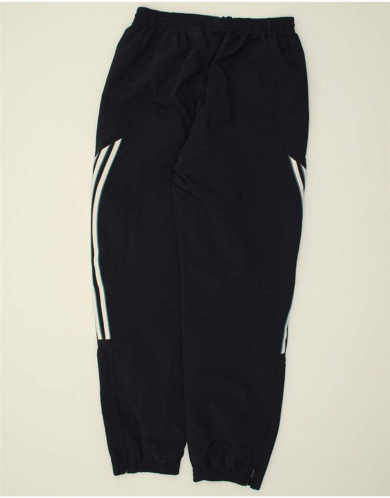 ADIDAS Mens Graphic Tracksuit Trousers Joggers UK 40/42 Medium Navy Blue | Vintage Adidas | Thrift | Second-Hand Adidas | Used Clothing | Messina Hembry 