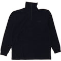 INVICTA Mens Zip Neck Fleece Jumper Large Navy Blue Polyester Vintage Invicta and Second-Hand Invicta from Messina Hembry 