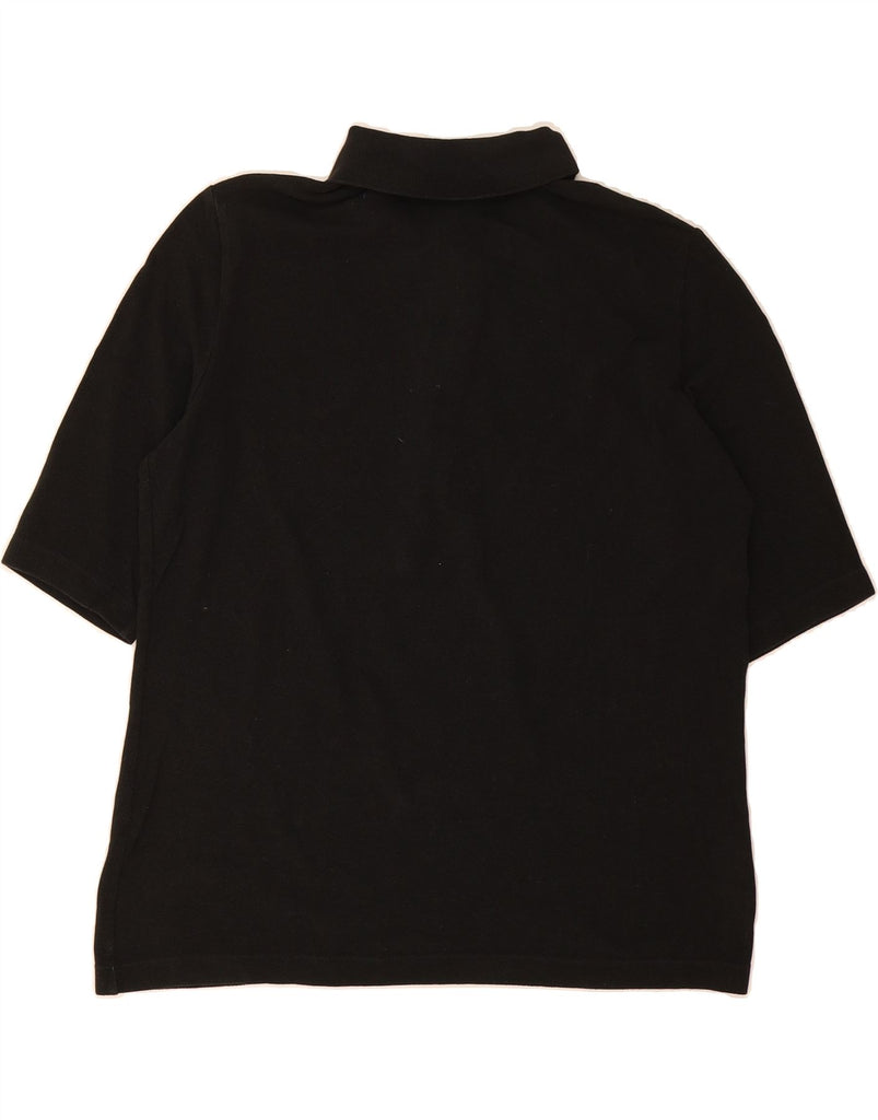 LACOSTE Womens Polo Shirt Size 48 XL Black Cotton Vintage Lacoste and Second-Hand Lacoste from Messina Hembry 