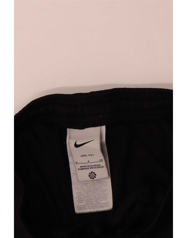 Nike Mens Tracksuit Trousers Small  Black Polyester