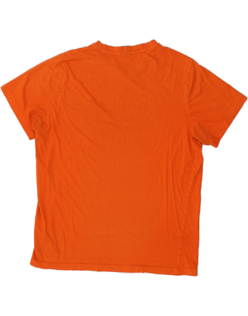 PUMA Mens Graphic T-Shirt Top XL Orange Cotton | Vintage Puma | Thrift | Second-Hand Puma | Used Clothing | Messina Hembry 