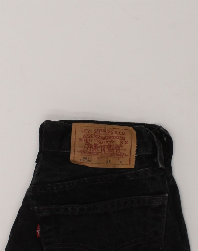 LEVI'S Boys 501 Straight Jeans 9-10 Years W25 L30  Black Cotton | Vintage Levi's | Thrift | Second-Hand Levi's | Used Clothing | Messina Hembry 