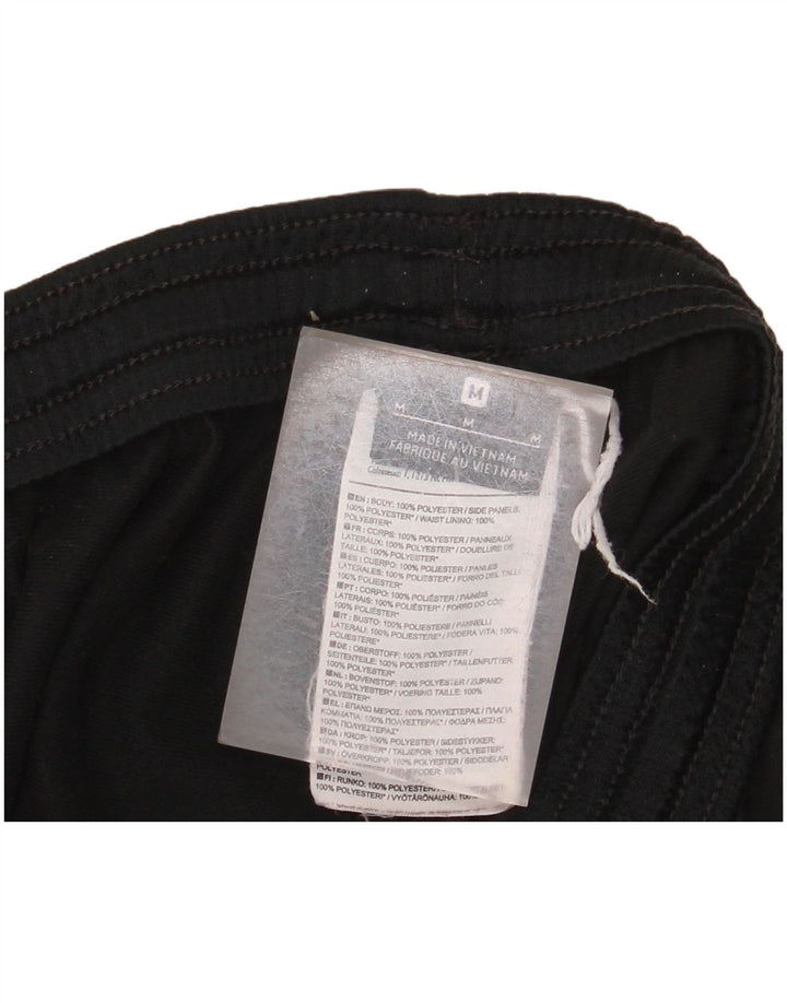 NIKE Mens Tracksuit Trousers Medium  Black Polyester