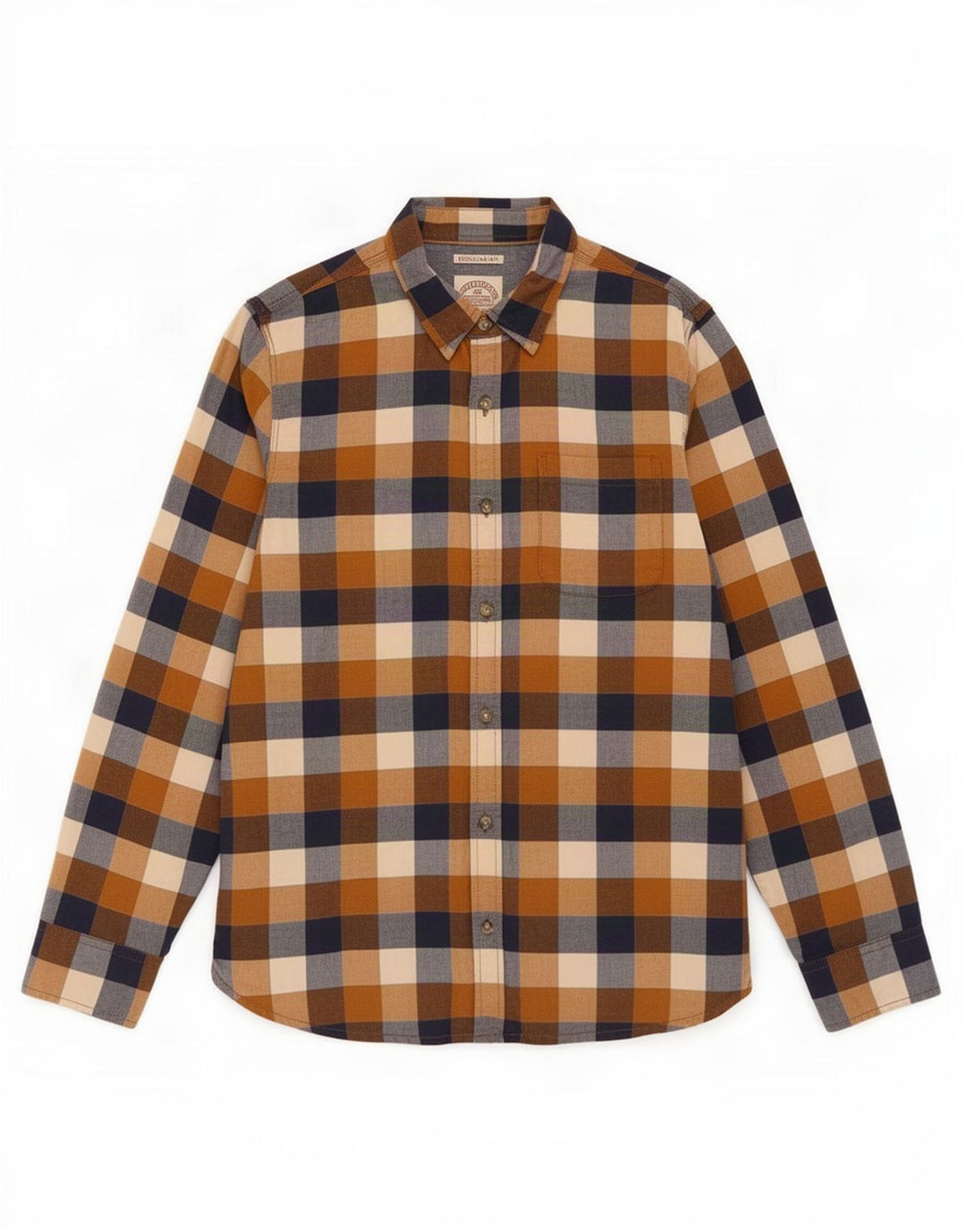 Fat Face Mens Regular Fit Shirt Medium Multicoloured Gingham Cotton