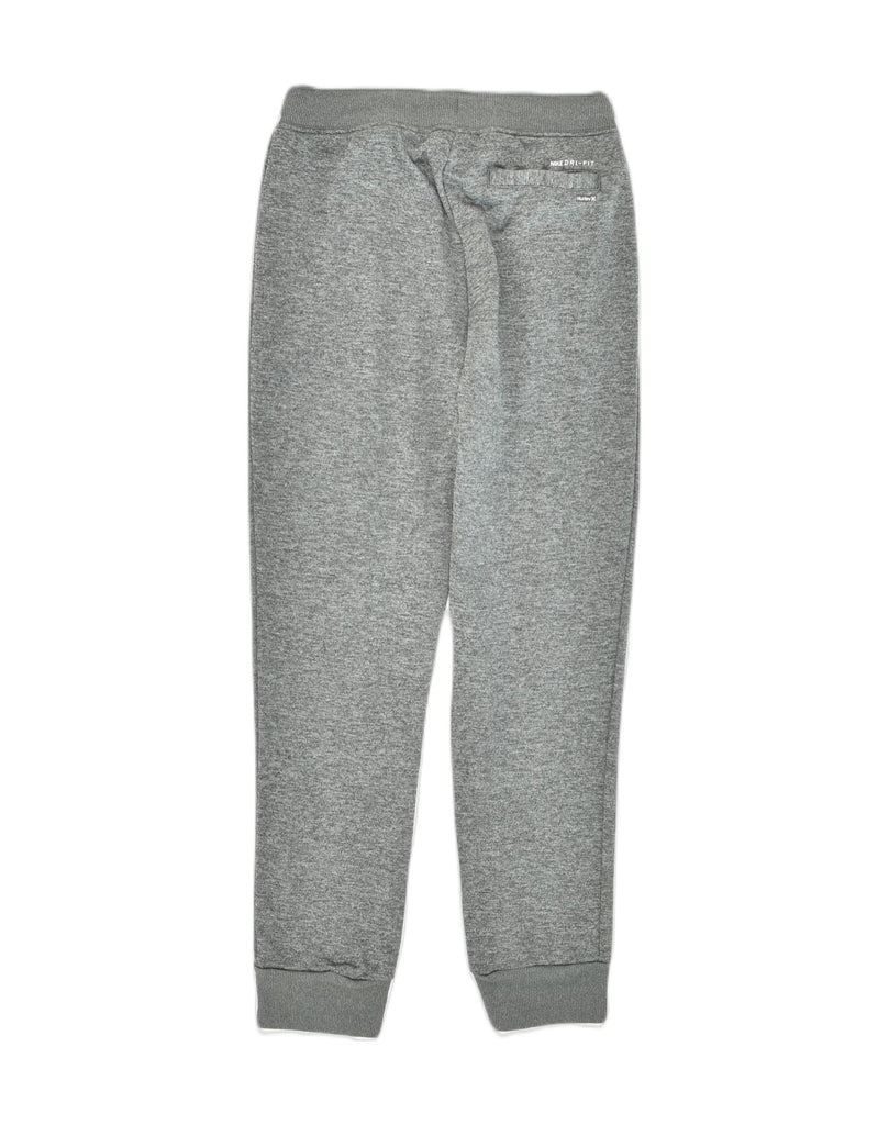 HURLEY Boys Tracksuit Trousers Joggers 7-8 Years Large Grey Polyester | Vintage Hurley | Thrift | Second-Hand Hurley | Used Clothing | Messina Hembry 